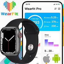 Розумний годинник/Smart watch M7 Mini оригінал/Смарт-годинник M7Mini з активною бічною кнопкою + коліщатко/Смарт, фото 5