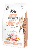 Brit Care Sensitive HDigestion беззерновой сухой корм для кошек с чувствительным ЖКТ 0.4 кг