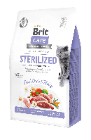 Brit Care Sterilized Weight Control беззерновой сухой корм контроль веса стерилизованных кошек 2 кг