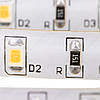 Світлодіодна стрічка (5 метрів) 12V smd2835 ІР65 6500К біла 60led герметична, фото 9