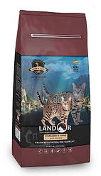Landor Sterilized Light For A Cat With Duck сухий корм для стерилізованих котів 10 кг