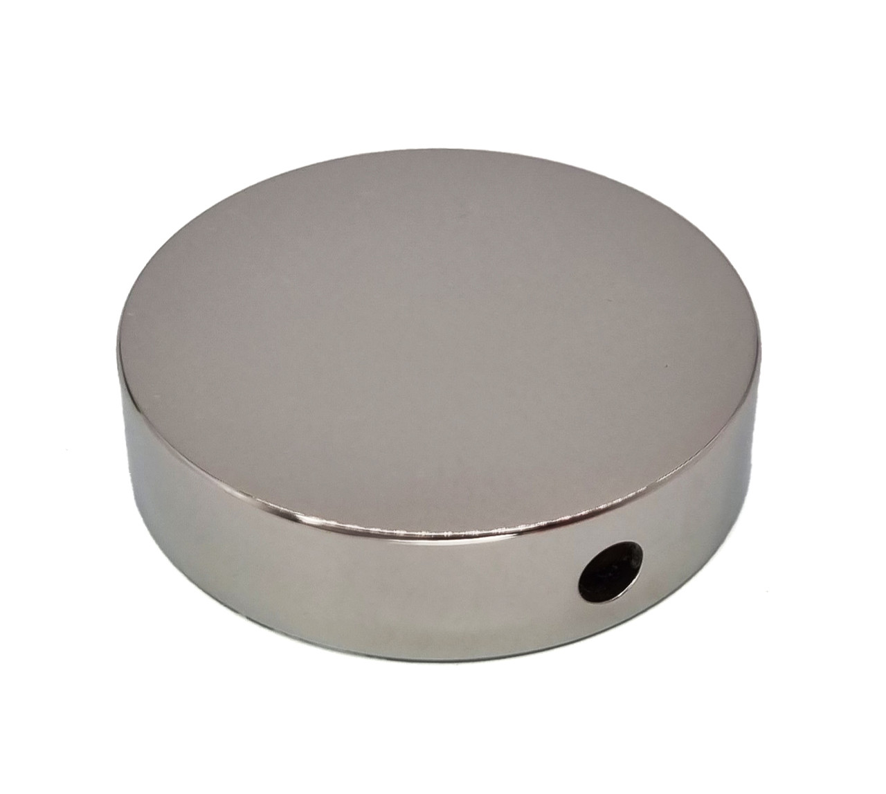 ODF-06-19-02 Склотримач круглий d40 з боковим отвором М10, полірований