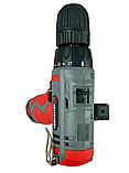 Акумуляторний шуруповерт з літієвою батареєю Li-ion Intertool DT-0310 (12В 30Нм 1300об/хв), фото 6