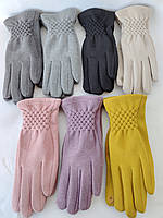 Подростковые Сенсорны перчатки Фланель из немецкой шерсти девочка перчатки Angel (от 5-х до 18лет)только оптом