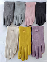 Подростковые Сенсорны перчатки Фланель из немецкой шерсти девочка перчатки Angel (от 5-х до 18лет)только оптом