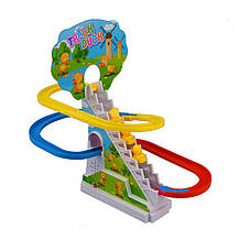 Розвивальний музичний трек міні качка підйом сходами слайд-головоломка музика, фото 2