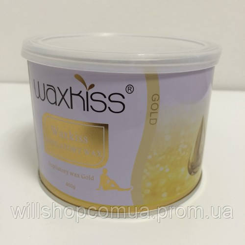 Віск баночний Золото (400 г), WaxKiss