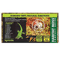 Наполнитель мох для террариума Komodo Habitat Moss 100г, 4л