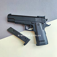 Игрушечный металлический пистолет на пульках 6mm CYMA ZM 26 пистолет ЗМ 26