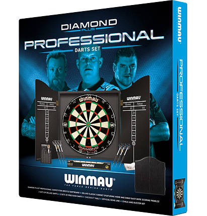 Елітний набір дартс Winmau з топовою мішенню Blade5 та дротиками на двох гравців, фото 2