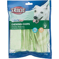 Лакомство для собак Trixie Denta Fun Spirulina Chips с сприрулиной,100г