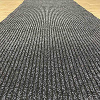 4м Ковролин брудозахисне покриття на гумі Sheffield колір чорний 50