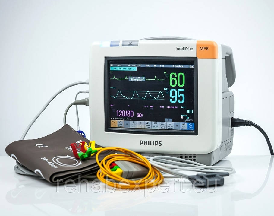 Б/У Портативний монітор пацієнта Philips IntelliVue MP5 Transport Patient Monitor Ambulance (Used)