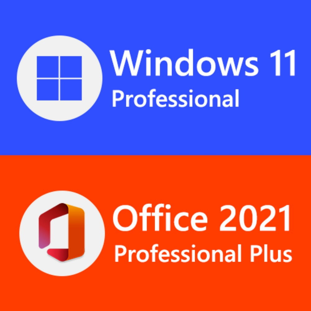 Лицензионный Ключ Microsoft Windows 11 Pro + Microsoft Office 2021 Pro ...
