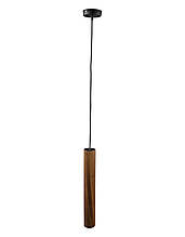 Світильник стельовий дерев'яний підвісний 6х100 см