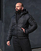Куртка мужская с капюшоном зимняя Askok