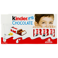 Шоколад Кіндер Kinder 100g 40шт/ящ (Код: 00-00012788)