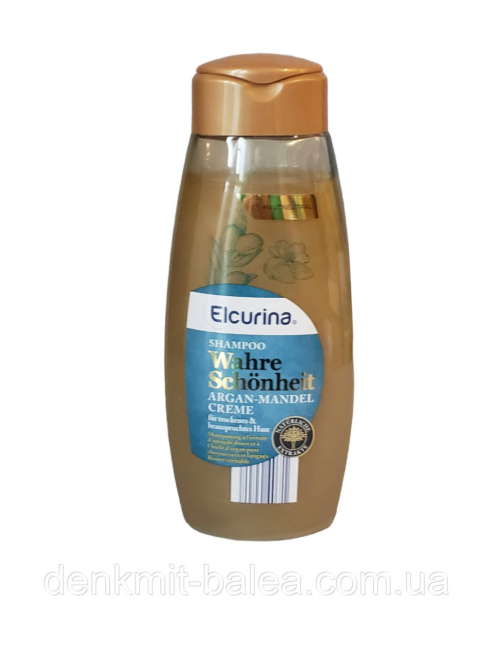 Шампунь для сухого та пошкодженого волосся з арганою Elcurina Shampoo Wahre Schonheit 250 мл