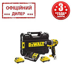 Акумуляторна дриль-шуруповерт DeWALT DCD701D2 (12 В, 57.5 Hm, 2Ач)