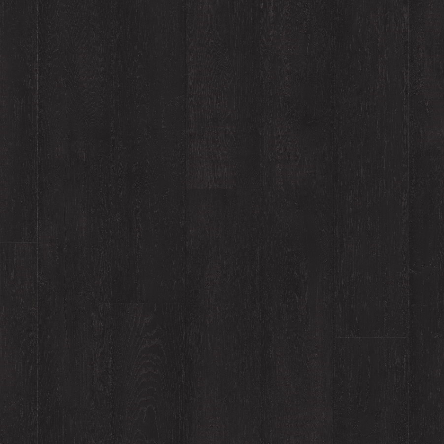 Ламінат Quick Step Capture Дуб фарбований чорний CAP4755 водостійкий 32 клас 9 мм широка дошка з фаскою, фото 1