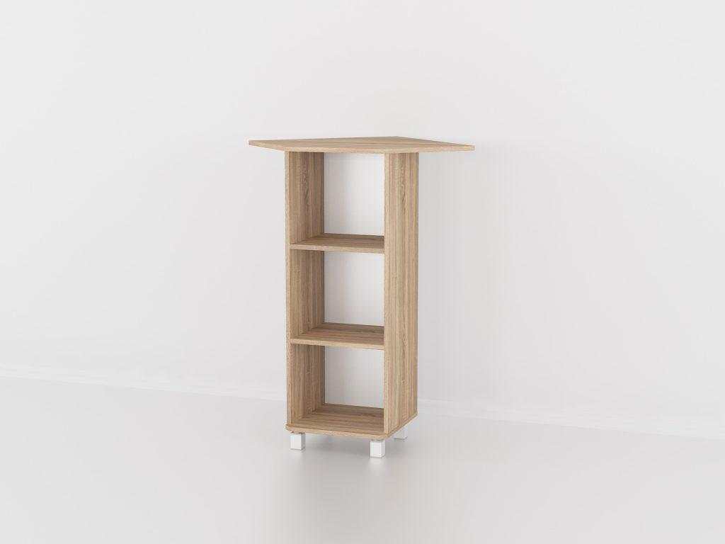 Стеллаж для Дома, Полка для Книг, Тумба в Комнату Из ДСП, Угловая MR ...