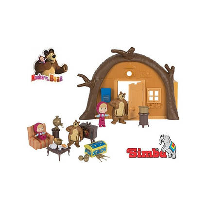 Ляльковий будиночок Маша та Ведмідь Simba 9301632, фото 2