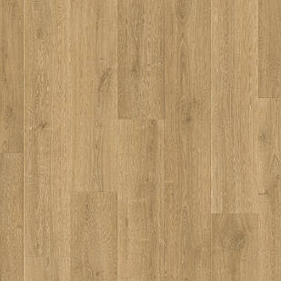 Ламінат Quick Step Capture Дуб теплий натуральний браш CAP4762 водостійкий 32клас 9 мм широка дошка з фаскою