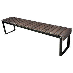 Лавка паркова без спинки 1500x460x450 OL839/1