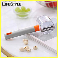 Экономка для чистки овощей с контейнером Store Fruit Peeler / Ручная овощечистка для удаления кожицы