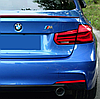Металева  емблема (логотип) M Power BMW (БМВ) на багажник грати Триколірна Хром (8.3 x 3.2см), фото 7