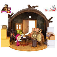 Кукольный домик Маша и Медведь Simba с фигурками и аксессуарами детский игровой набор А5359-2