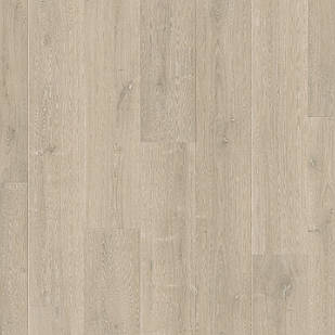 Ламінат Quick Step Capture Дуб бежевий браш CAP4764 водостійкий 32клас 9 мм широка дошка з фаскою