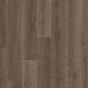 Ламінат Quick Step Capture Дуб коричневий браш CAP4766 водостійкий 32клас 9 мм широка дошка з фаскою