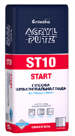 Шпаклівка гіпсова Sniezka ACRYL-PUTZ ST 10 Start (2 в 1 Старт+Фініш) 20 кг