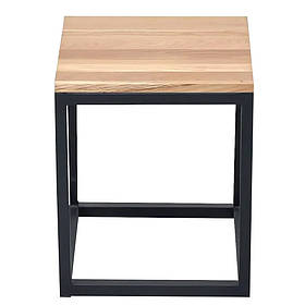 Журнальний столик кавовий лофт 40*50*40 см. "Орландо" LNK