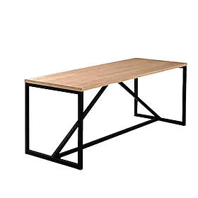 Обідній стіл лофт 180*90*75 см "Пенсакола" LNK з натурального дерева.
