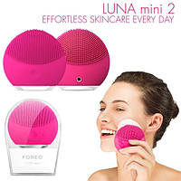 Щётка для очищения лица Foreo LUNA MINI 2 PEARL PINK (массажер для лица, форео щетка, электронная щетка)