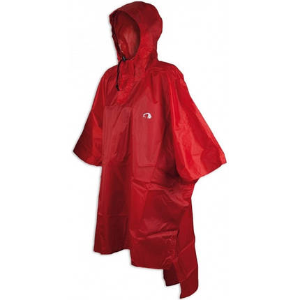 Накидка проти дощу Tatonka Poncho 1 XS-S Red (TAT 2799.015), фото 1