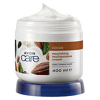 Живильний крем для обличчя і тіла з маслом какао Avon Care 400 ml