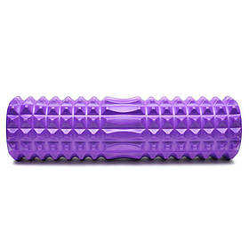 Ролер для занять йогою та пілатесом Gemini Grid Spine Roller G0012PUR