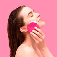 Электрическая щетка Foreo LUNA MINI 2 PEARL PINK (массажер для лица, форео щетка, электронная щетка) EN