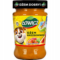 Джем персиковый с низким содержанием сахара Lowicz 260г Польша