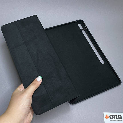 Чохол-книга для Samsung Galaxy Tab S7 FE 12.4 / T730 / T735 книжка на планшет самсунг таб с7 фе чорна TCS, фото 4