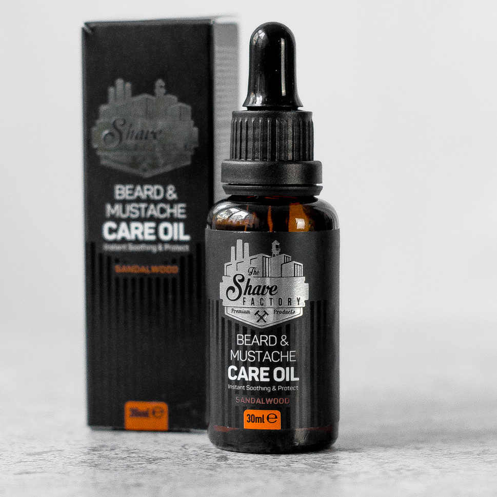 Масло для бороди The Shave Factory Beard & Mustache Care Oil 30мл