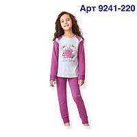 Піжама для дівчаток Baykar Туреччина дитяча трикотажна хб піжама на девочу домашній костюм котики Арт. 9241-220