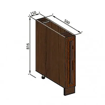 Кухня Роксана нижня секція Н 150 Карго (Світ Меблів ТМ), фото 2