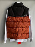Чоловічий жилет The North Face M721 коричневий, фото 6