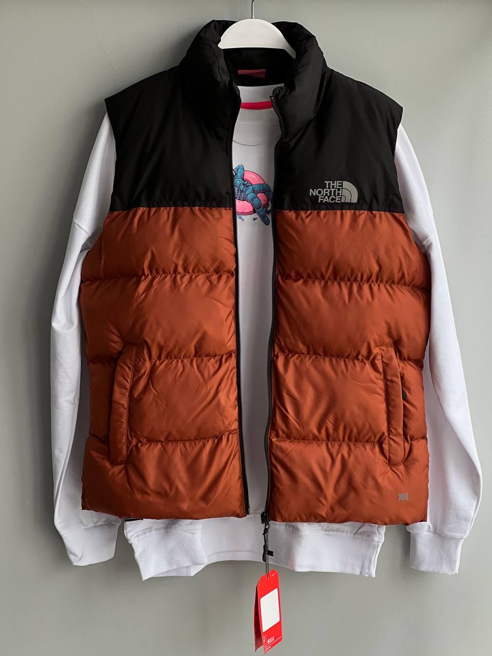 Чоловічий жилет The North Face M721 коричневий, фото 1