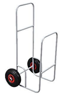 Візок для дров з металу на пневматичних колесах V 0,3 м3  OL066/2