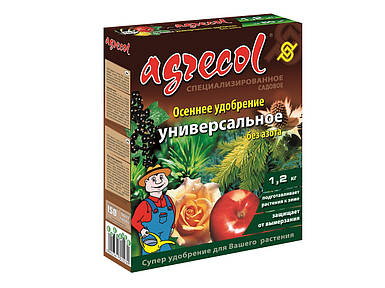 Добриво мінеральне гранульоване Agrecol осіннє універсальне 0-13-27 - 1,2 кг